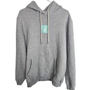 Dutch Bros Coffee Mens Hoodie Sweatshirt Size L Windmill Pullover Casual Comfy